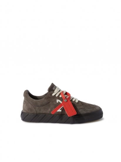 Off-White LOW VULCANIZED SUEDE on Sale - Grey - Click Image to Close