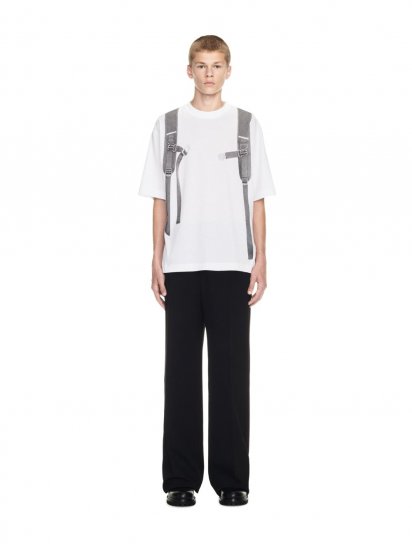 Off-White BACKPACK SKATE S/S TEE - White - Click Image to Close