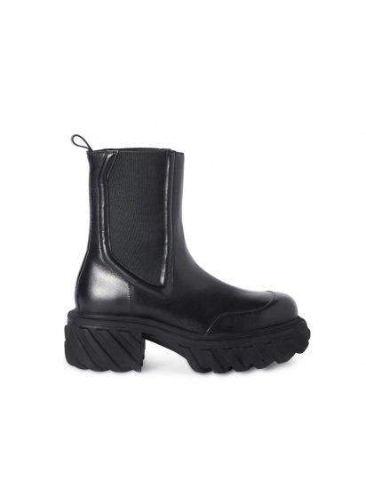 Off-White Tractor Motor Chelsea Boot - Black - Click Image to Close