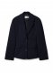 Off-White STRETCH WO ROUND JACKET COBALT BLUE COB on Sale - Blue