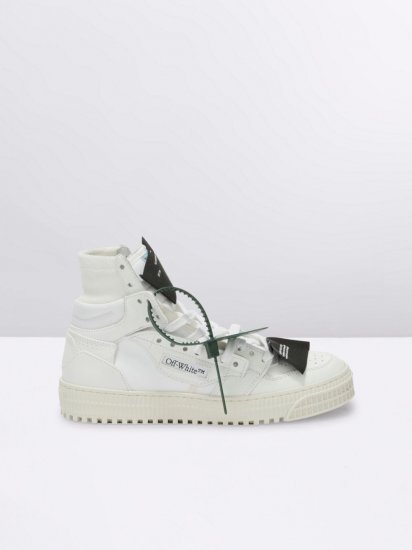 Off-White 3.0 OFF COURT LEATHER - White - Click Image to Close