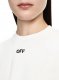 Off-White Off Stamp Rib Cropped Tee - White