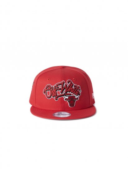 Off-White c/o Chicago Bulls New Era Cap - Red - Click Image to Close