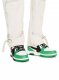 Off-White OUT OF OFFICE MID TOP LEA on Sale - Green