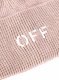 Off-White Off Stamp Loose Beanie - Pink