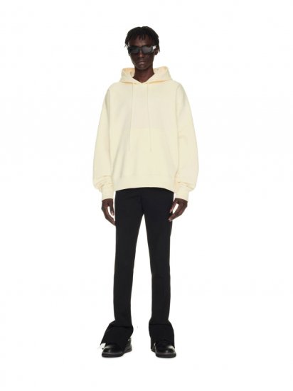 Off-White Glossy Logo Over Skate Hoodie on Sale - Neutrals - Click Image to Close