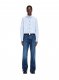 Off-White Ow Emb Popl Zip Round Shirt - Blue