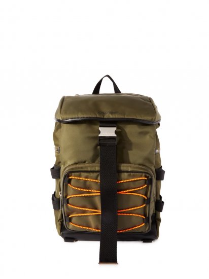 Off-White COURRIE FLAP BACKPACK on Sale - Green - Click Image to Close