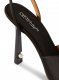 Off-White Lollipop Satin High Sandal on Sale - Black