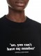 Off-White Quote Crewneck - Black