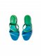 Off-White Shade Meteor Block Mule Sandal on Sale - Blue