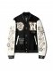 Off-White ?Logic Varsity Jacket - Black