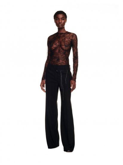 Off-White WO BLEND STITCHING OVER PANT on Sale - Black - Click Image to Close