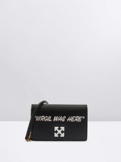 Off-White JITNEY 0.5 SHOULDER QUOTE - Black - Click Image to Close