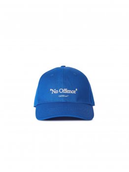 Off-White DRILL NO OFFENCE BASEBALL CAP BLUE WHITE on Sale - Blue