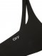 Off-White Off Stamp One-Shoulder Bikini - Black