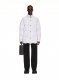 Off-White OW EMB COT STRIPE SHIRT PUFF LIGHT GREY - Grey