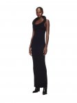 Off-White Vi Tube Long Dress - Black