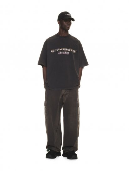 Off-White DIGIT BACCHUS OVER S/S TEE BLACK MULTICO - Black - Click Image to Close