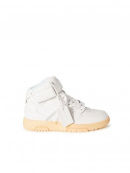 Off-White OUT OF OFFICE MID TOP LEA - White