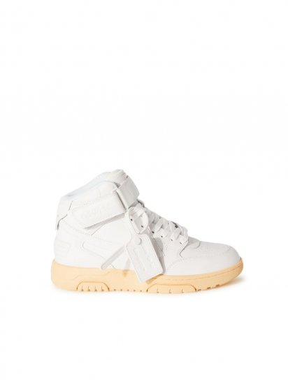 Off-White OUT OF OFFICE MID TOP LEA - White - Click Image to Close