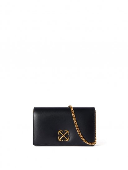 Off-White JITNEY 0.5 WALLET ON CHAIN BLACK NO COLO - Black - Click Image to Close