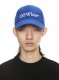 Off-White BOOKISH DRIL BASEBALL CAP DARK BLUE WHI on Sale - Blue